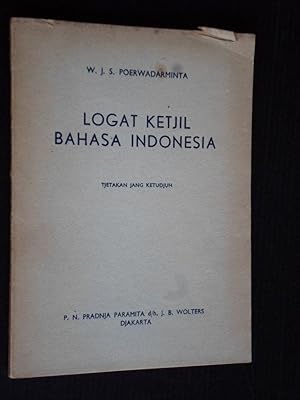 Seller image for Logat Ketjil Bahasa Indonesia, Indonesisch woordenboek for sale by Stadion Books