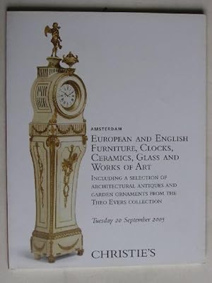 European and English Furniture, Clocks, Sculpture, Carpets and Works of Art