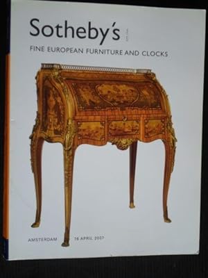 Furniture, Clocks and Decorative Arts