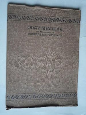 Seller image for Uday Shankar and his Company of Dancers and Musicians for sale by Stadion Books