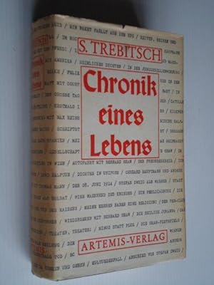 Imagen del vendedor de Chronik eines Lebens a la venta por Stadion Books