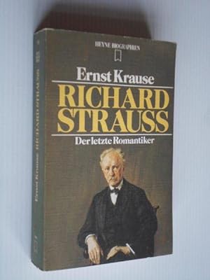 Imagen del vendedor de Richard Strauss, Der letzte Romantiker a la venta por Stadion Books