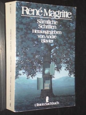 Imagen del vendedor de Ren Magritte, Samtliche Schriften a la venta por Stadion Books