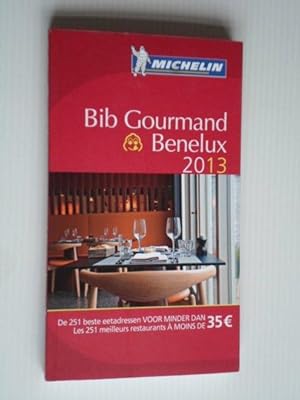 Le Guide Michelin Bib Gourmand Benelux, 2013