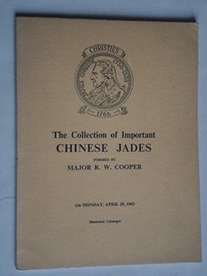 The Collection of Important Chines Jades formed by major R.W.Cooper