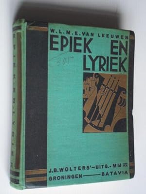 Image du vendeur pour Epiek en Lyriek mis en vente par Stadion Books