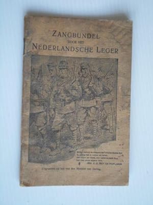 Zangbundel voor het Nederlandsche Leger