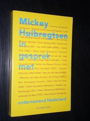 Mickey Huibregtsen in gesprek met ondernemend Nederland