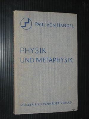 Immagine del venditore per Gedanken zu Physik und Metaphysik, Erkenntnistheoretische Wandlungen in Weltbild der Naturwissenschaften venduto da Stadion Books