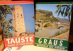 GRAUS Antesala del Pirineo + TAUSTE Puerta de cinco villas ( 2 libros)