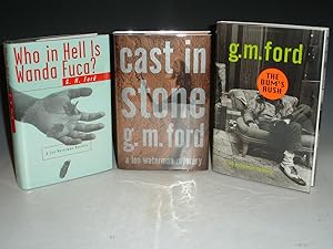 Who in Hell is Wanda Fuca?; Cast in Stone and The Bum's Rush (author's First, Second and Third Bo...