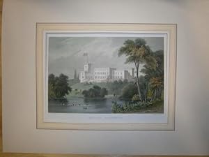 Bild des Verkufers fr Schloss Varchentin. Kolorierter Stahlstich von Poppel und Kurz nach Gottheil aus: Mecklenburgisches Album. Hamburg, B. S. Berendsohn 1855-1856. zum Verkauf von NORDDEUTSCHES ANTIQUARIAT