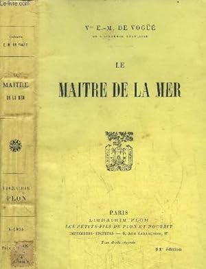 Bild des Verkufers fr LE MAITRE DE LA MER zum Verkauf von Le-Livre