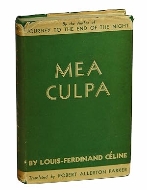 Seller image for Mea Culpa & The Life and Work of Semmelweis for sale by Burnside Rare Books, ABAA