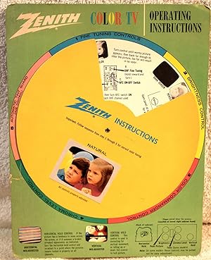 ZENITH Color TV Operating Instructions