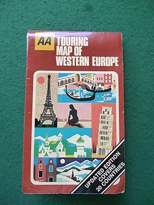 Touring Map of Western Europe