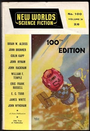 Image du vendeur pour New Worlds Science Fiction No 100 Vol 34 November 1960 mis en vente par Raymond Tait