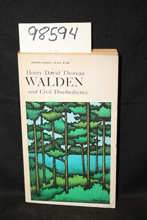 Seller image for Walden or, Life in the Woods and On the Duty of Civil Disobediance for sale by Princeton Antiques Bookshop