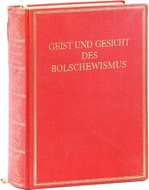 Geist und Gesicht des Bolschewismus: Darstellung und Kritik des Kulturellen Lebens in Sowjet-Russ...