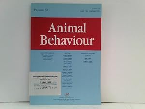 Imagen del vendedor de Animal Behaviour Volume 55 Part Two February 1998 a la venta por ABC Versand e.K.