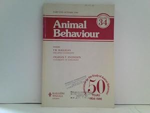 Animal Behaviour Volume 34 Part Five October 1986