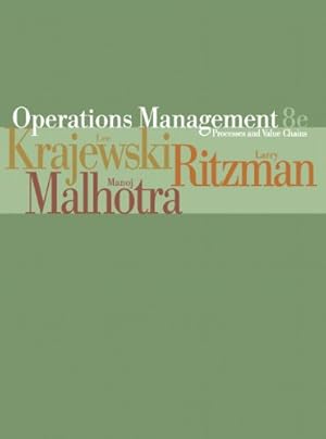 Seller image for Operations Management: Processes and Value Chains: Process and Value Chains (Pearson Custom Business Resources) for sale by Modernes Antiquariat an der Kyll