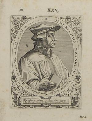 Seller image for Hulrichus Zwinglius Helvetius ecclesiae Tigur. pastor. . for sale by Buch- und Kunst-Antiquariat Flotow GmbH