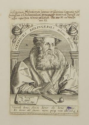 Image du vendeur pour Henricus Bulingerus Helvetius Theologus. mis en vente par Buch- und Kunst-Antiquariat Flotow GmbH