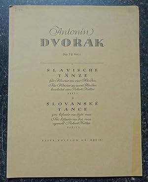 Slavische Tänze für Klavier zu vier Händen / zu zwei Händen Heft 1 (Bearb. von Robert Keller Opus...