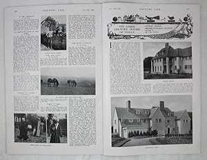 Original Issue of Country Life Magazine Dated December 13th 1924 with a Feature on (A Lesser Coun...