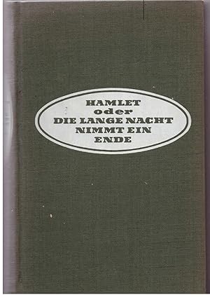 Bild des Verkufers fr Hamlet oder Die lange Nacht nimmt ein Ende zum Verkauf von Bcherpanorama Zwickau- Planitz