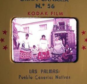 Bild des Verkufers fr Circa 1958 Group of Color Slides of Barcelona Gran Canaria Tenerife Mallorca Cuevas-Grottes zum Verkauf von Certain Books, ABAA