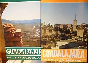 GUADALAJARA en su arqueología + GUADALAJARA alma de la Alcarria (2 libros)