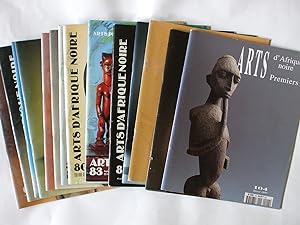 ARTS D'AFRIQUE NOIRE (magazine) Issues Nos. 67, 68, 69, 70, 71, 73, 78, 80, 83, 88, 99, 100, 101,...