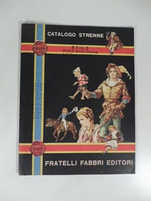 Fratelli Fabbri editori. Catalogo strenne. (1955?)