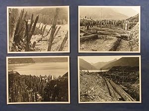 10 Original-Fotografien im Format 18 x 24 cm vom Lago di Ledro (Ledrosee), einem Bergsee bei Riva...