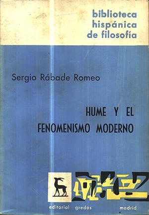 Hume Y El Fenomenismo Moderno