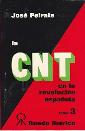 Seller image for La CNT en la revolucin espaola. Tomo III for sale by LIBRERA GULLIVER