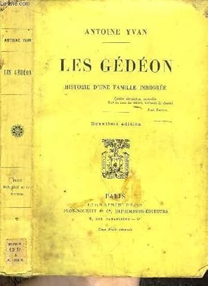 Seller image for LES GEDEON - HISTOIRE D'UNE FAMILLE IMMIGREE for sale by Le-Livre