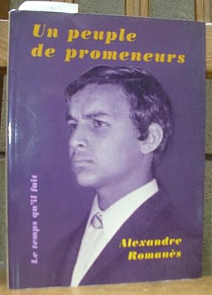 Imagen del vendedor de UN PEUPLE DE PROMENEURS. Preface de Lydie Dattas a la venta por LLIBRES del SENDERI