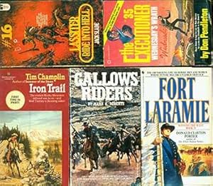 Immagine del venditore per Winning the West - Book 2: Fort Laramie. Gallows Riders. Iron Trail. The Executioner #35: Wednesday's Wrath. Ride Into Hell. venduto da Wittenborn Art Books