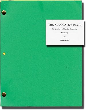 Imagen del vendedor de The Advocate's Devil (Original screenplay for the 1997 television movie) a la venta por Royal Books, Inc., ABAA