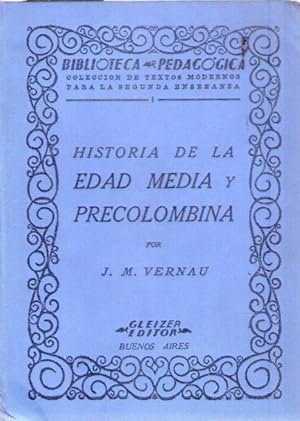 HISTORIA DE LA EDAD MEDIA Y PRECOLOMBINA