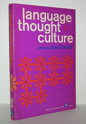 Seller image for LANGUAGE, THOUGHT AND CULTURE for sale by Evolving Lens Bookseller