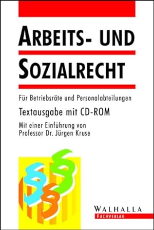 Bild des Verkufers fr Arbeits- und Sozialrecht, m. CD-ROM zum Verkauf von getbooks GmbH