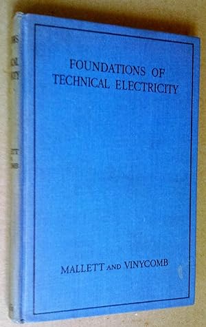 Immagine del venditore per Foundations of Technical Electricity, second edition venduto da Livresse