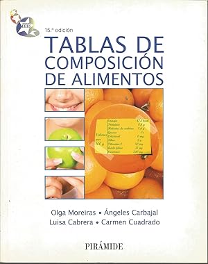 Imagen del vendedor de TABLAS DE COMPOSICION DE ALIMENTOS a la venta por CALLE 59  Libros