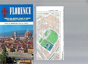 Florence - Nouveau Guide Artistique Illustré en Couleurs - Plan Monumental et Routier de la Ville...