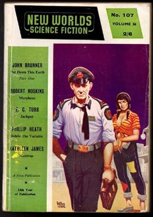 Bild des Verkufers fr New Worlds Science Fiction No 107 Vol 36 June 1963 zum Verkauf von Raymond Tait