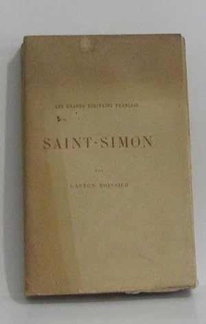 Imagen del vendedor de Saint-simon (les grands crivains franais) a la venta por crealivres